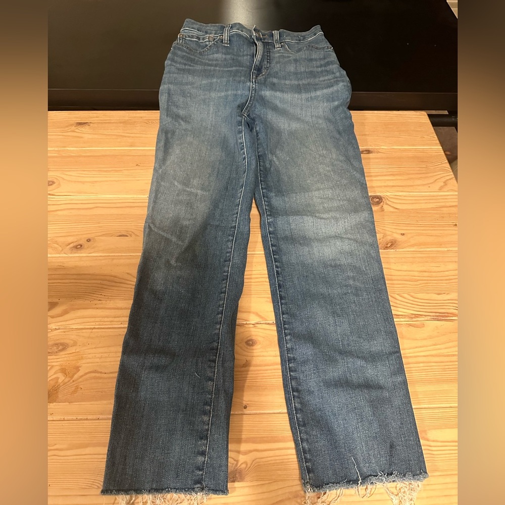 J. Crew high-waisted stretch wide leg flare skinny capri Size 24